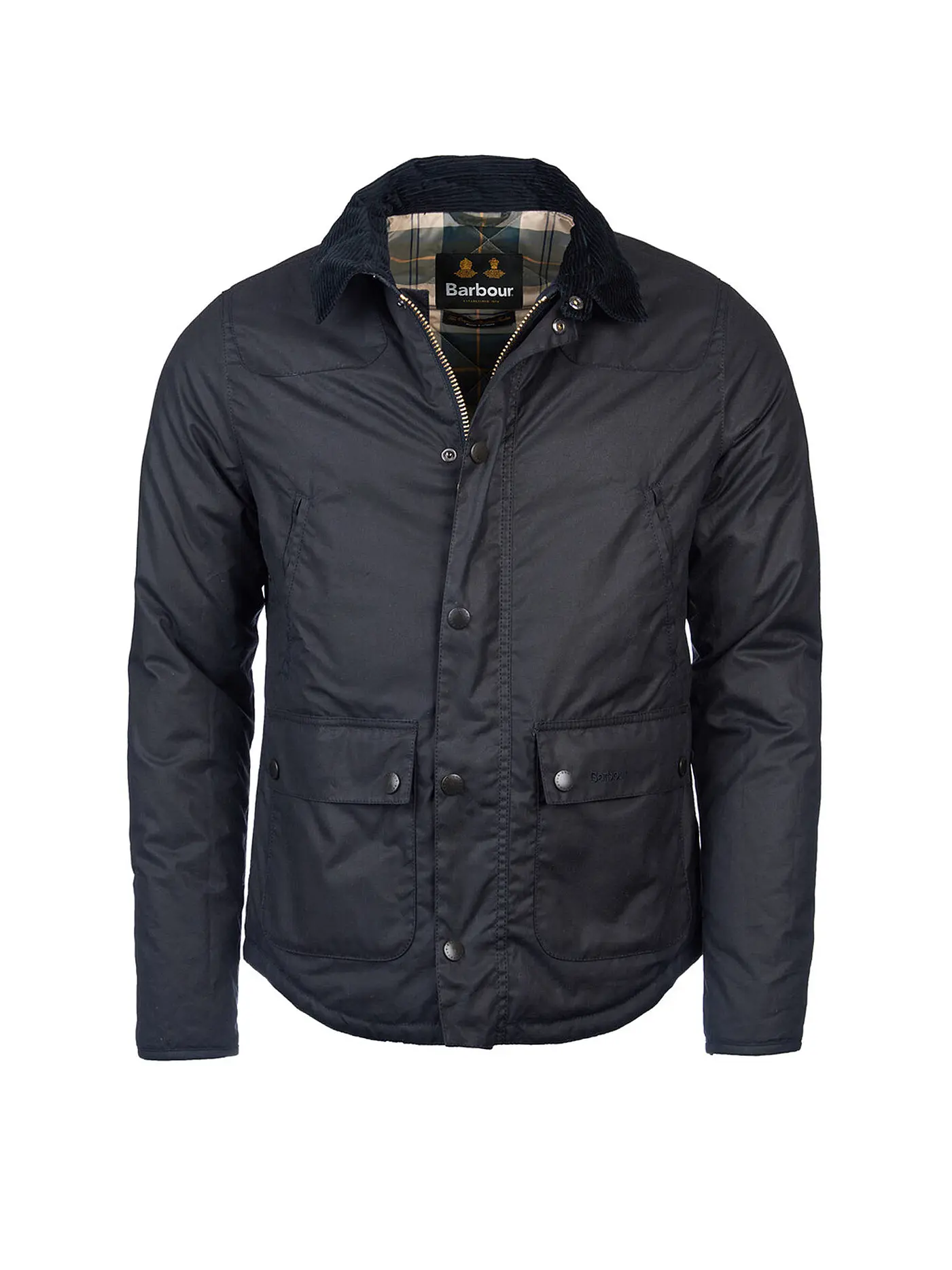 BARBOUR | Jacke REELIN WAX | blau